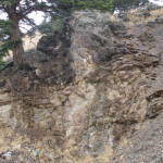 Calida Mine - Ore Body Exposed on Hillside