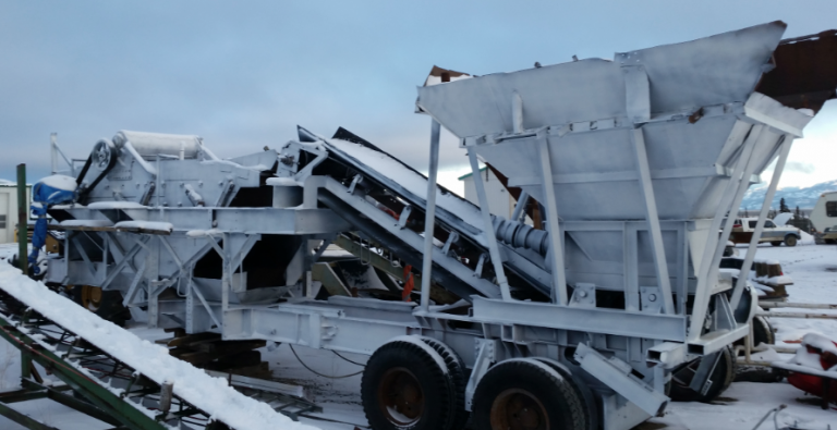 125 Yard/hr Shaker Plant For Sale