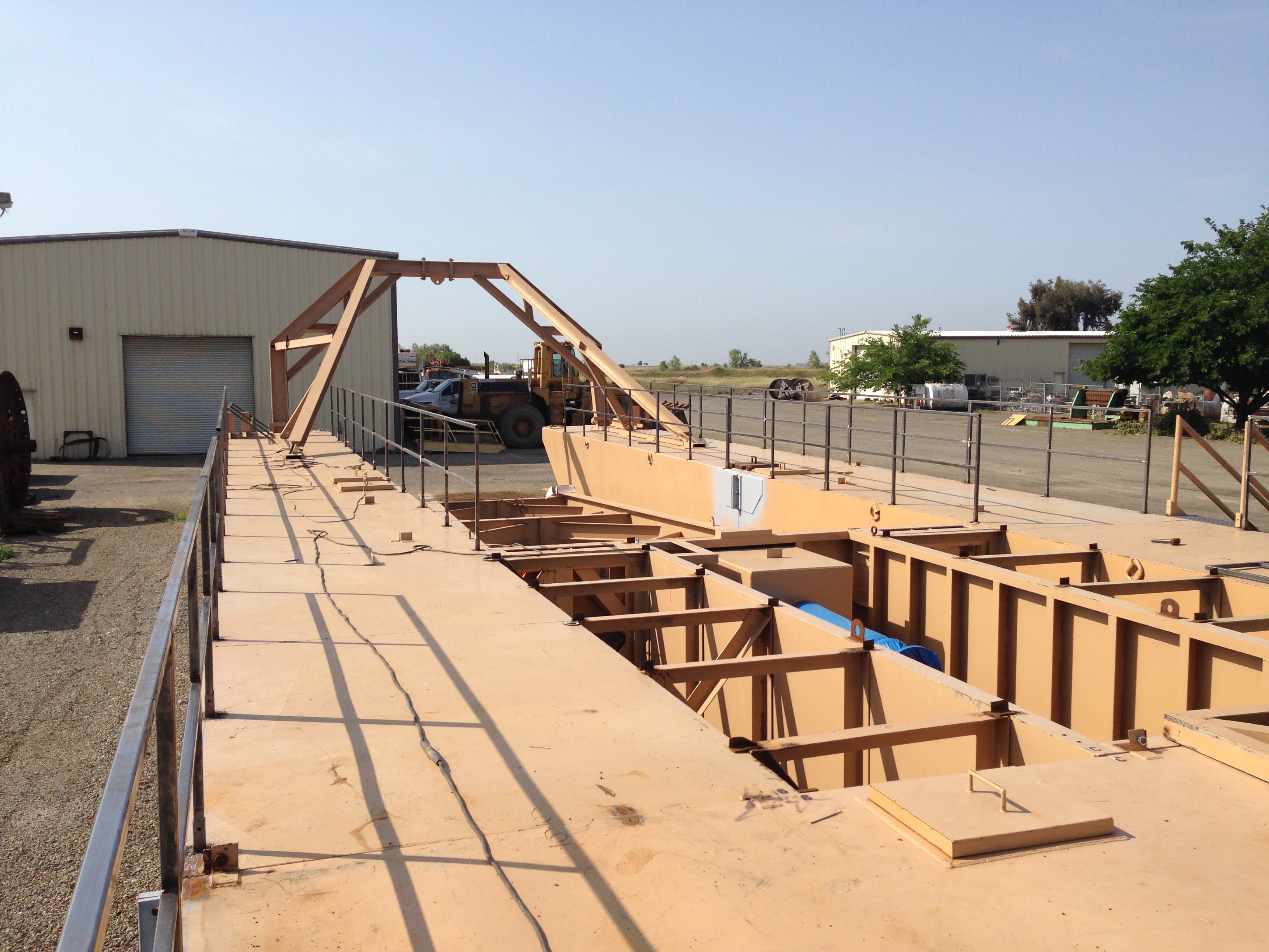 Shop Manufactured 30′ W x 120′ L Headline Mining Dredge with 18″ Cutter Head - Photo 4