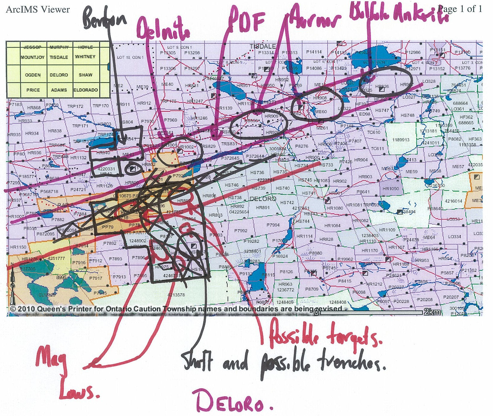 Golden Porcupine SE – Novack Occurrence Gold Property - Photo 4